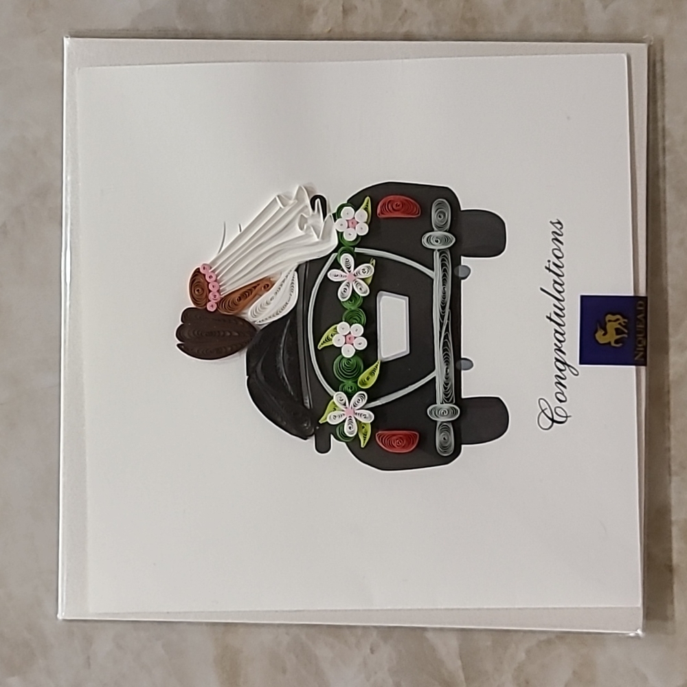 Papyrus x NIQUEA.D Quilling Wedding Card